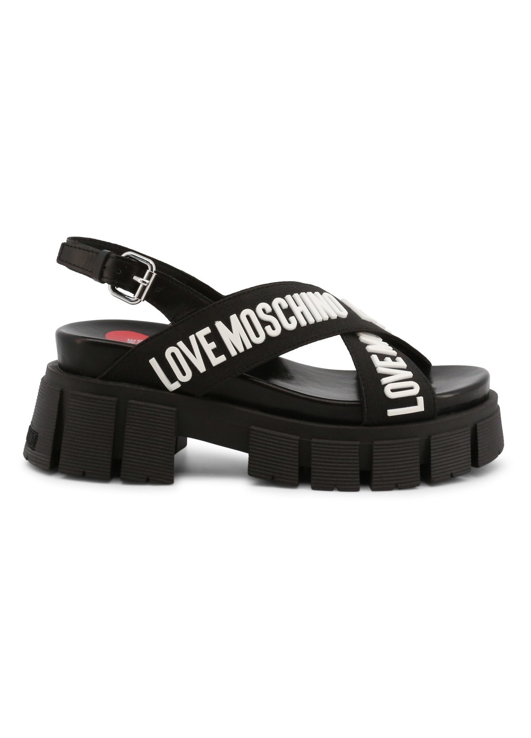 Sandale femei Love Moschino JA16287G0EJN3, Negru, 39 EU - eMAG.ro