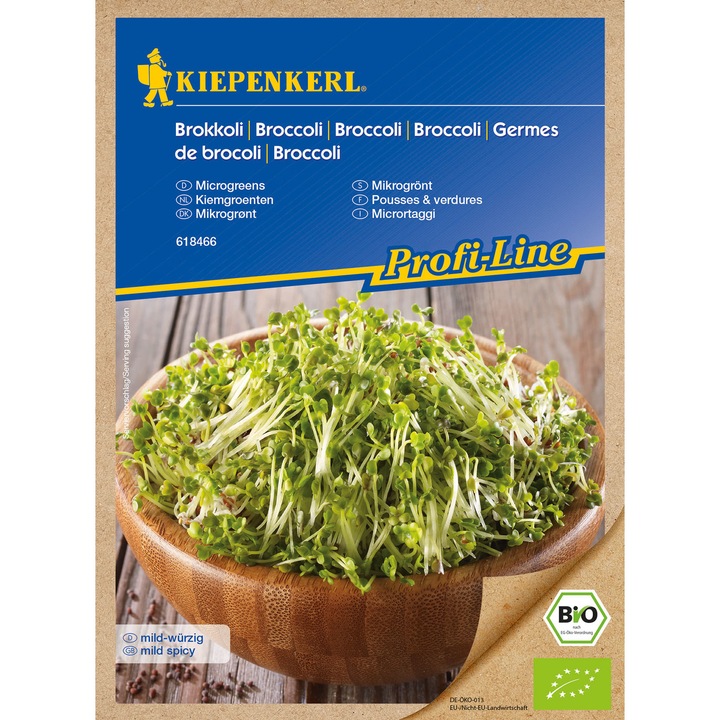 Brokkoli mikrozöldség BIO- vetőmag 20g