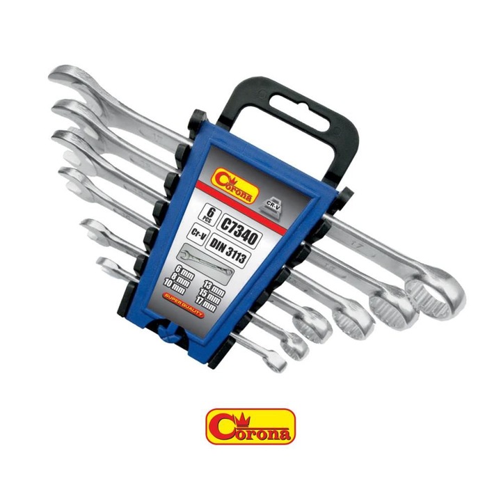 Chei combinate 6-17 mm, set 6 buc, RICHMANN