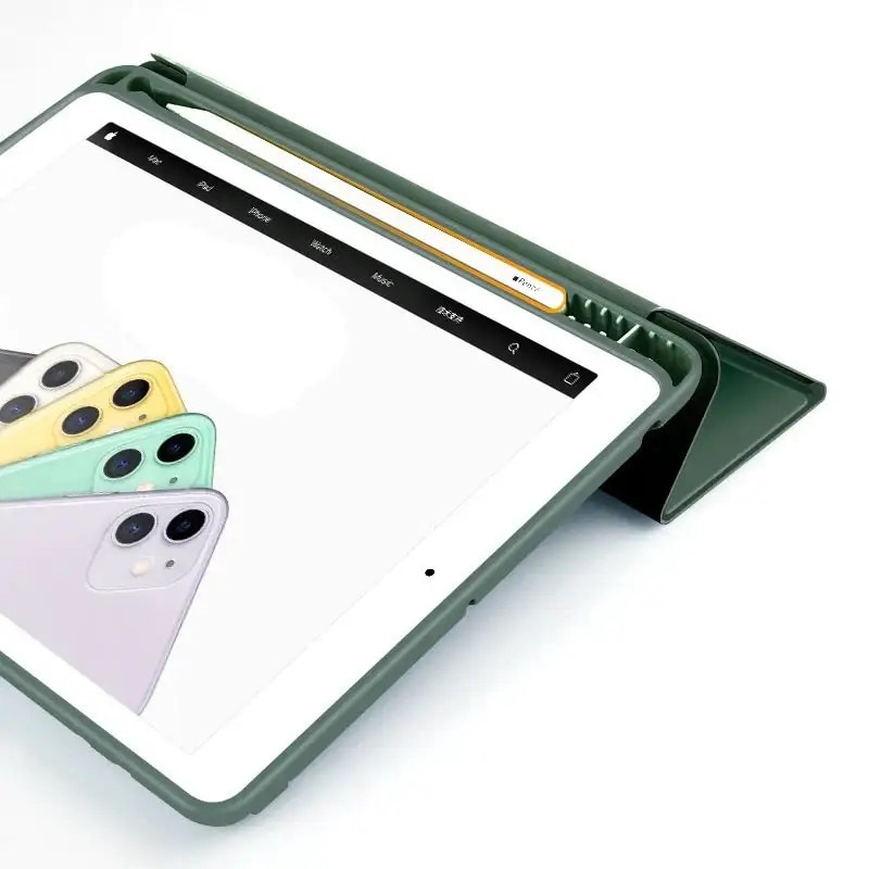 Husa Tech-Protect Smartcase Pen compatibila cu iPad 10.2 inch (2019/2020/2021) Navy Blue