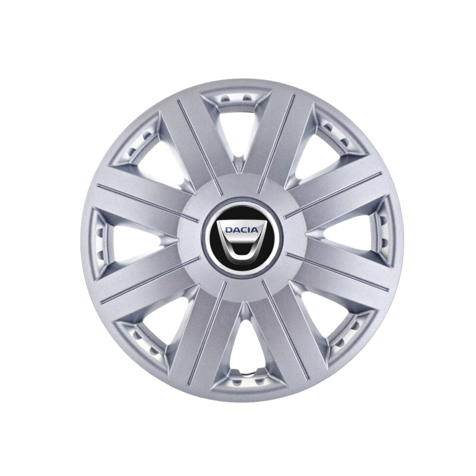 Set 4 capace roti Cosmos cromat R14 pentru gama auto Dacia - eMAG.ro