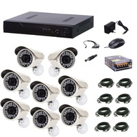 kit sistem supraveghere video aku 8 camere gigant interiorexterior 1200 tvl  dvr 8 canale lan h264 imagen 44_0_
0
