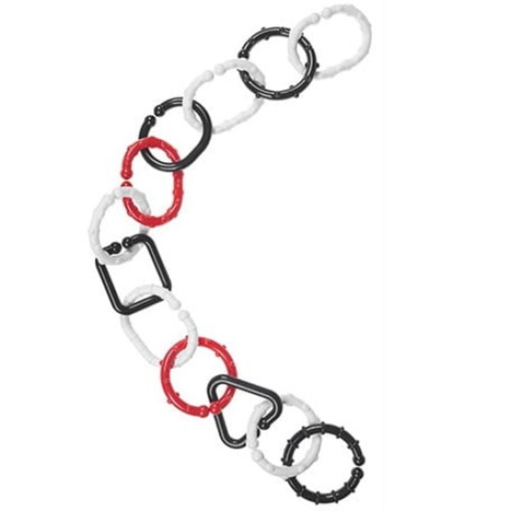 Babakocsi játék, Tullo, fehér/fekete