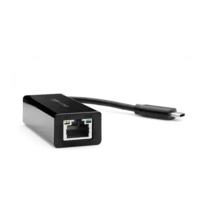 Adaptor ethernet usb 2.0 tip c 10 100 mbps