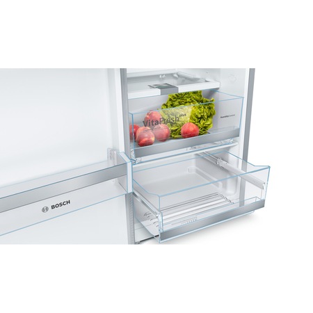 Frigider cu o usa BOSCH Seria 6 KSV36AIDP, clasa de eficienta energetica D, 346 litri capacitate, VitaFresh Plus, TouchControl, 186 cm inaltime, inox