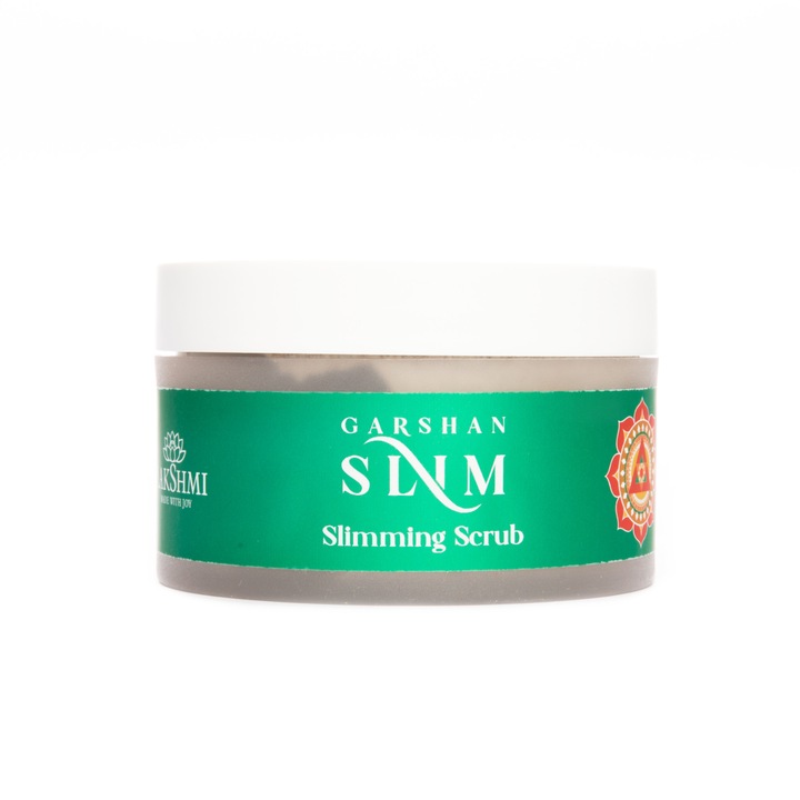 Karcsúsító testradír 200gr, Lakshmi, eco-bio