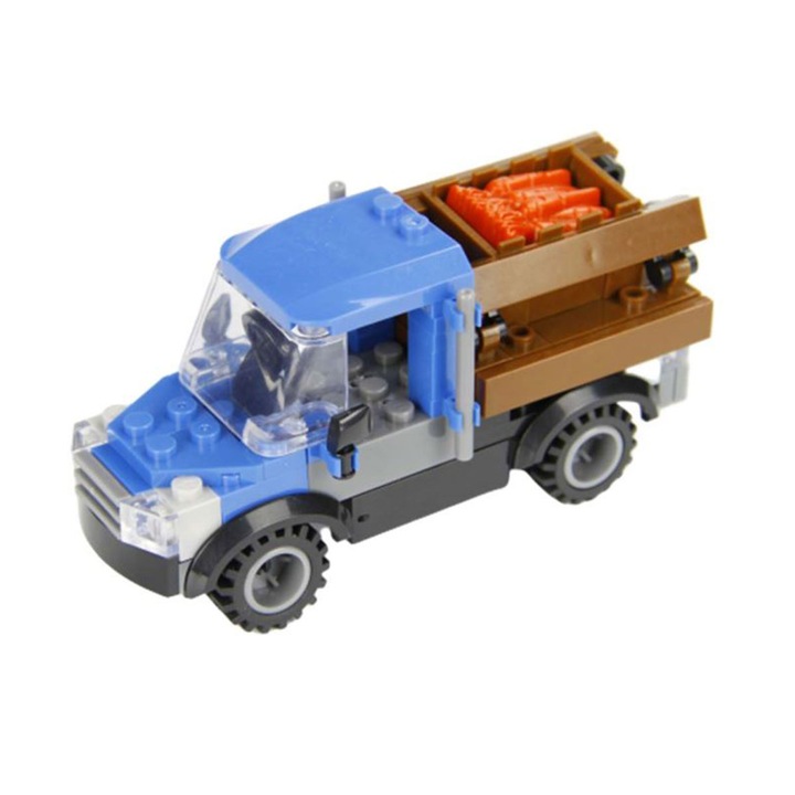 Set constructie Farm truck, 191 piese