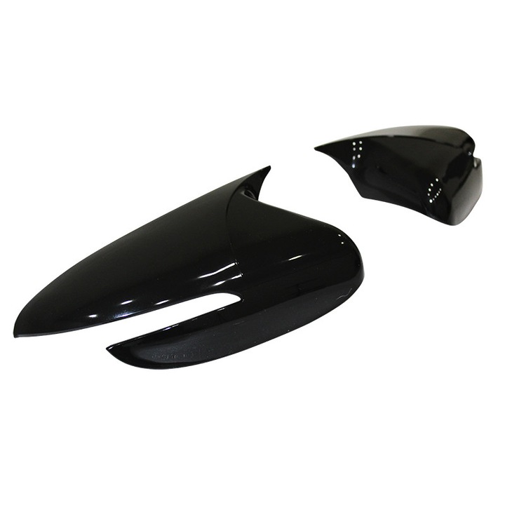 Set 2 capace oglinda model JOKER tunning dedicate Kia Ceed / Pro Ceed, fabricate din ABS culoare negru lucios din turnare