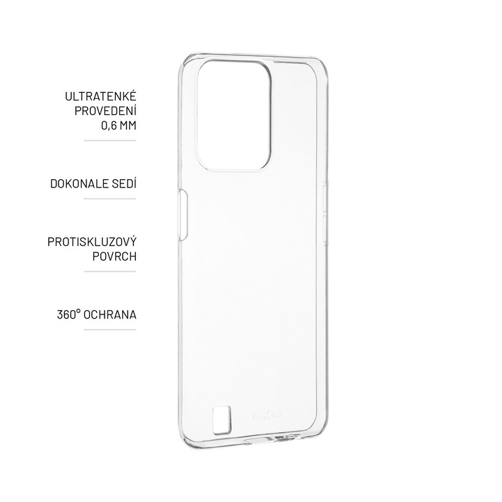 Husa gel TPU Fixed pentru Realme C31, Transparenta