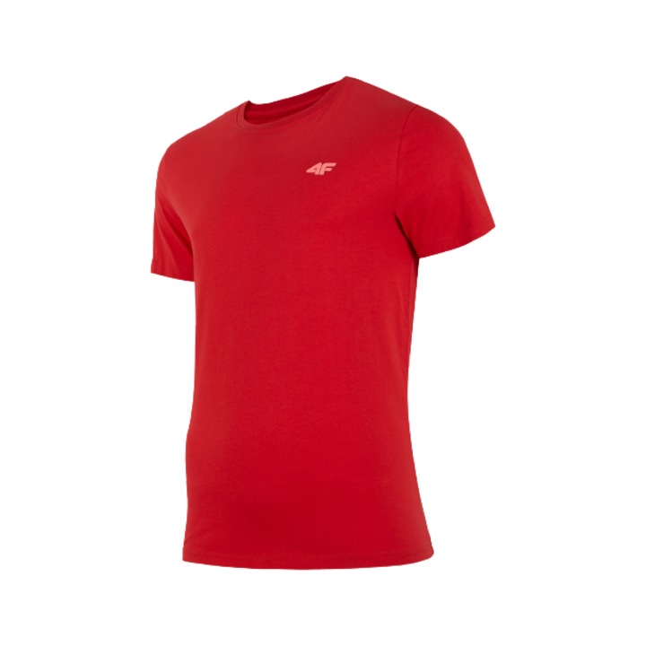 Tricou sport 4F, Bumbac, Rosu