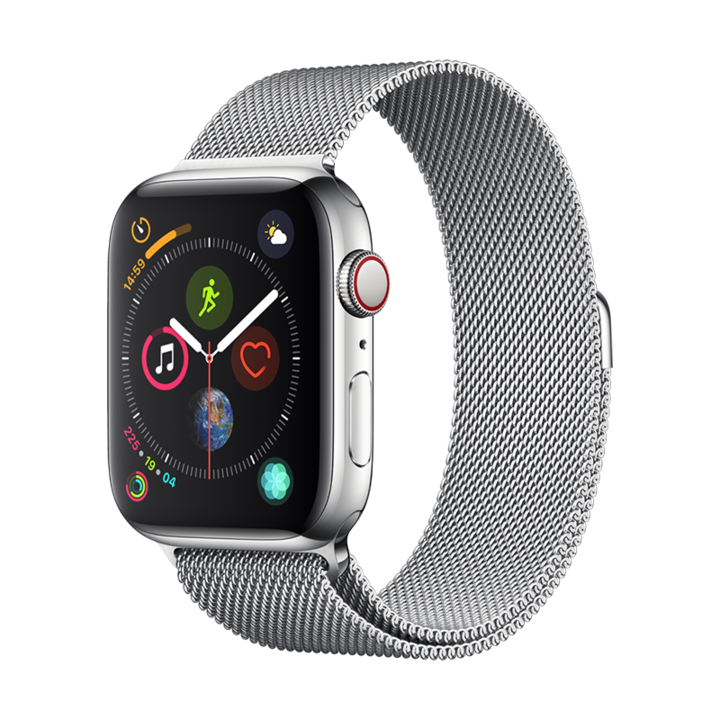 Devia, Acél szíj DEVIA Delux Milanese Loop 44mm., Ezüst