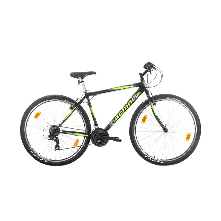 Bachini PRO Mountain Bike, 29", fekete/zöld
