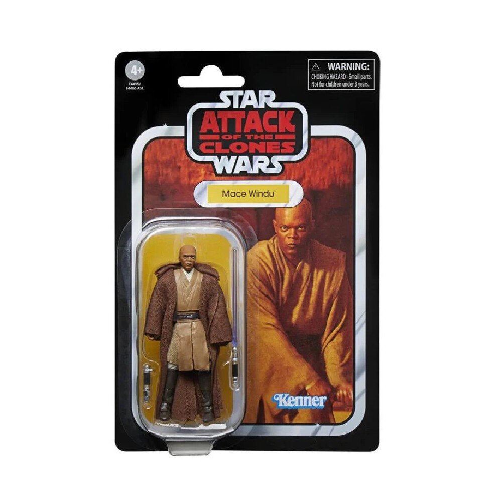 Figura De Acción Hasbro Star Wars Vintage Mace Windu 9.5 Cm | Cuotas sin interés