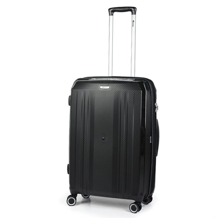 Куфар Estil Innovation, 67см, 82 литра, черен