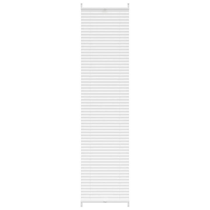 Jaluzea plisse vidaXL, alb, 40x200 cm, pliuri 240588
