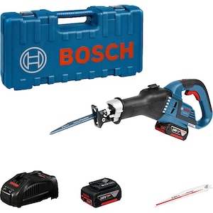 Fierastrau tip sabie pe acumulator Bosch Professional GSA 18V-32, 18 V, 23 mm lungime cursa, 2500 curse/min, 230 mm adancime maxima de taiere, 1 panza fierastrau, fara acumulator/incarcator