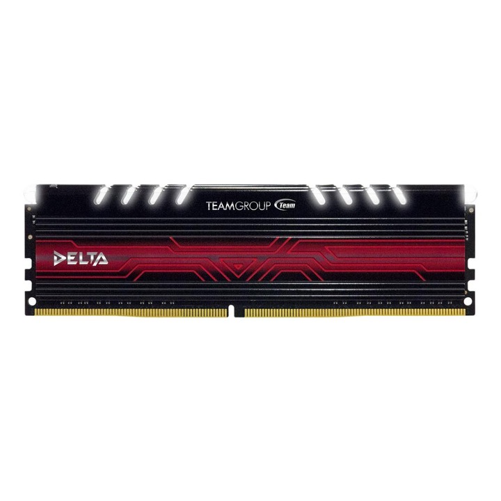 ΠΠΏΠ΅ΡΠ°ΡΠΈΠ²Π½Π° ΠΏΠ°ΠΌΠ΅Ρ Team Group Delta White LED DDR4 - 8GB 3000MHz, CL16-18-18-38 1.35V 4-D-WH-8GB-3000