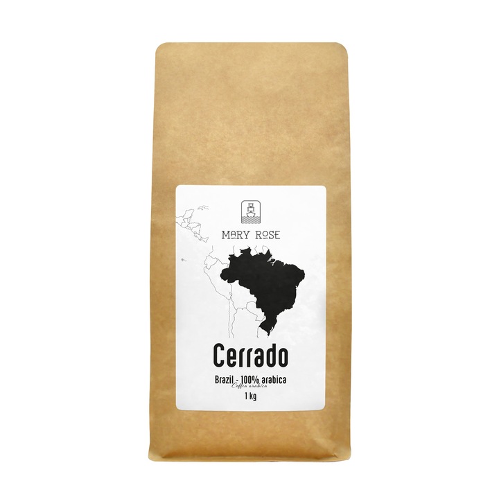 Cafea Boabe, Mary Rose Cerrado, Lamaie, Proaspat Prajita, 100% Arabika 1kg