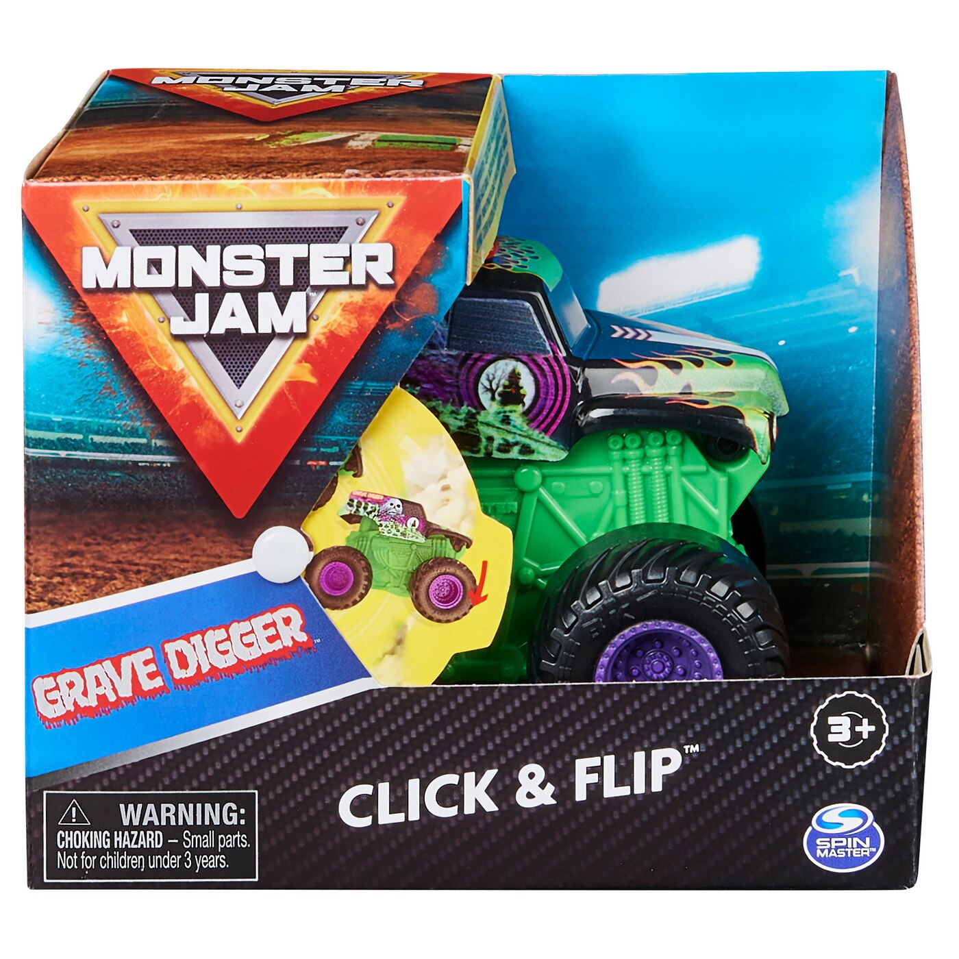 Monster jam grave digger sales toy