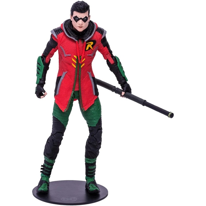 Figurina Articulata DC Gaming wv6 Robin, 18 cm