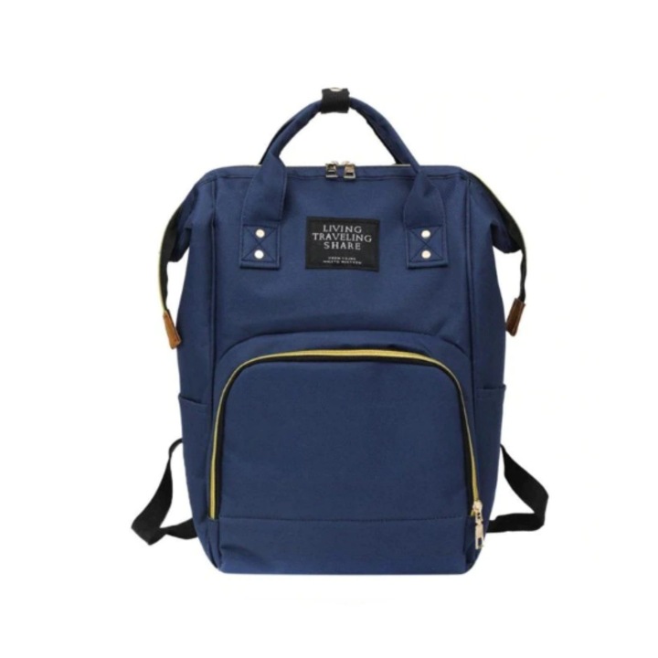 Geanta de umar multifunctionala, Panza, Impermeabil, 39x26x18 cm, Albastru