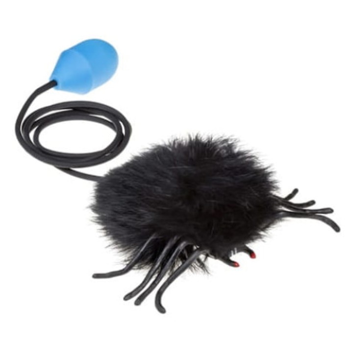 Интерактивна играчка за деца Tullo, Модел Паяк, +3 години, 4x6x8 см, Черна