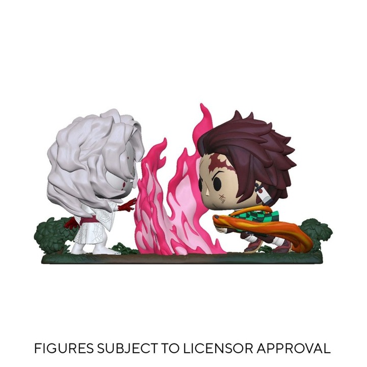Figurina Demon Slayer POP Moment! Vinyl Figures 2-Pack Tanjiro vs. Rui 9 cm