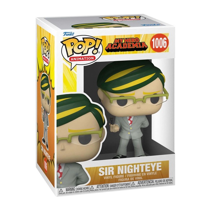 Фигура - My Hero Academia - Sir Nighteye, сиво, 9,5 см