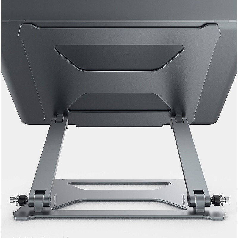 Подложка за лаптоп MTP Laptop Stand, Алуминиева, Регулируема височина и