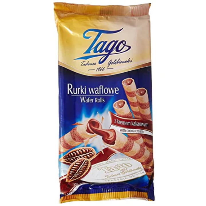 Napolitane Vieneze cu Cacao Tago, 150 g