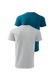 Set 2 tricouri de barbati, Malfini, Bassic New, XL, Gri deschis/Albastru Petrol