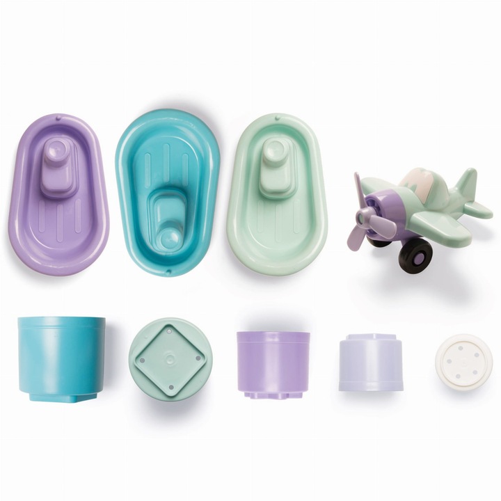 9 db-os fürdőjáték készlet, Dantoy, 2 év+, Többszínű