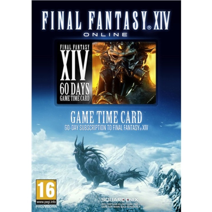 Joc Final Fantasy XIV: A Realm Reborn EU 60-Day Prepaid Time Game Card(COD activare Official Website)