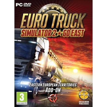 Joc Euro Truck Simulator 2 - Going East! DLC (COD activare Steam) Joc Euro Truck Simulator 2 - Going East! DLC (COD activare Steam)