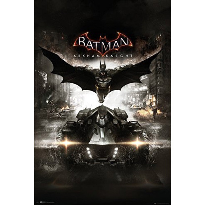 Joc Batman: Arkham Knight + Harley Quinn Story Pack (COD activare Steam)