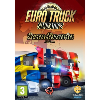 Joc Euro Truck Simulator 2 - Scandinavia DLC (COD activare Steam) Joc Euro Truck Simulator 2 - Scandinavia DLC (COD activare Steam)
