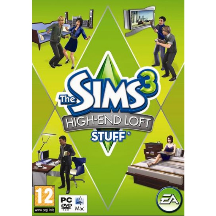 Joc The Sims 3: High end Loft Stuff cod de activare Origin