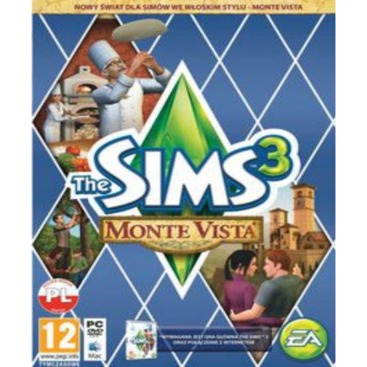 Joc The Sims 3: Monte Vista cod de activare Origin