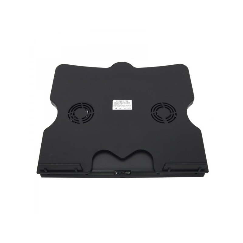 Cooler ajustabil pentru laptopuri de 17 inch cu 4 porturi USB, Esperanza Pampero, Negru