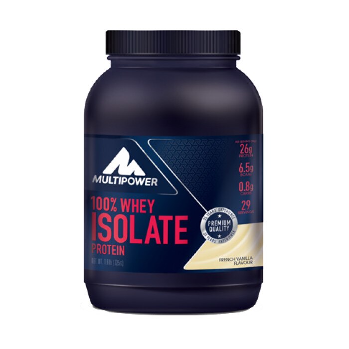 100% WHEY ISOLATE PROTEIN MULTIPOWER 725G VANILIE