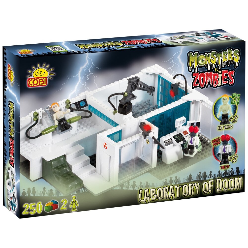 Set De Constructie Cobi, Monsters Vrs Zombies, Laboratorul Pedepselor Capitale