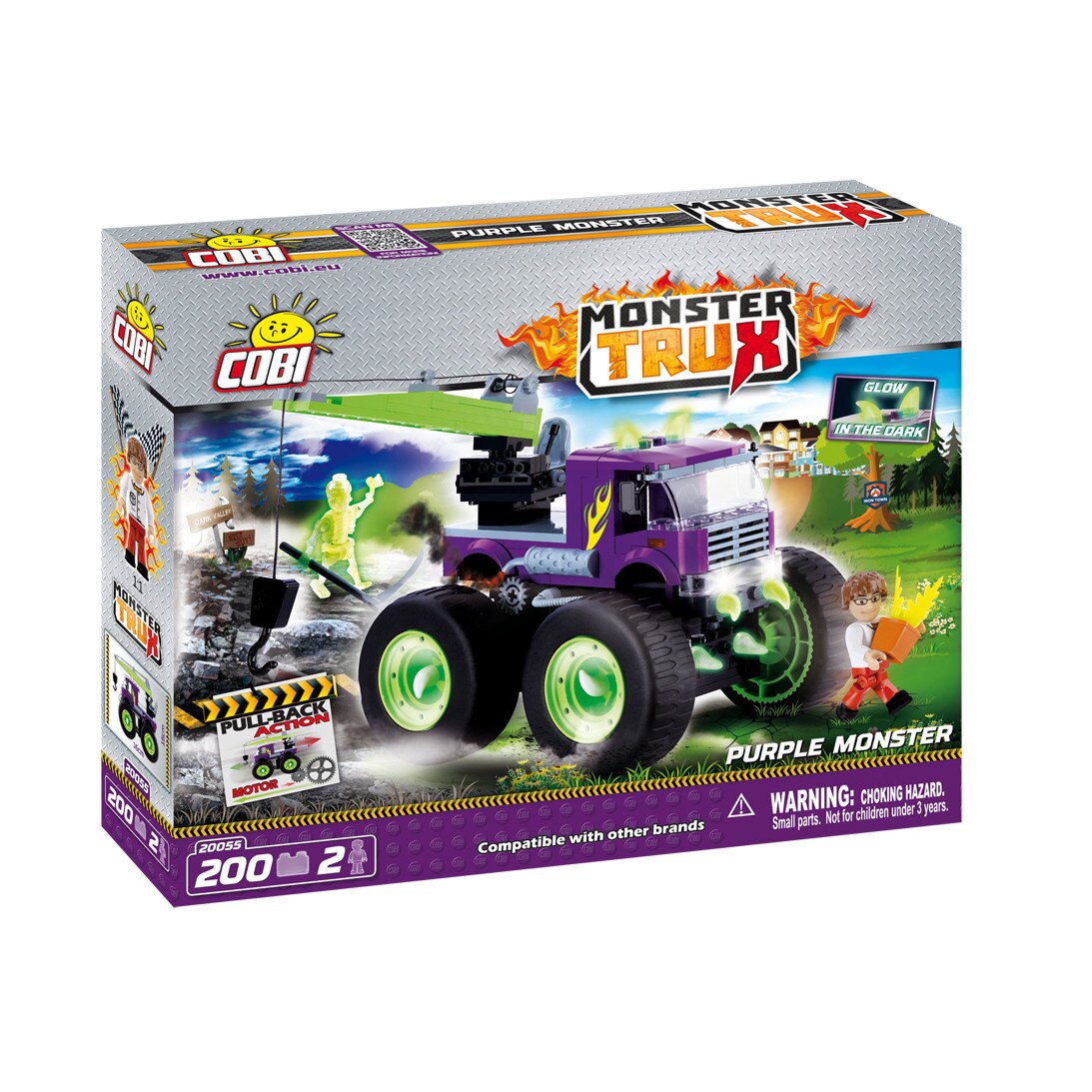 Set Constructie Cobi, Monster Trux, Transformer Mov
