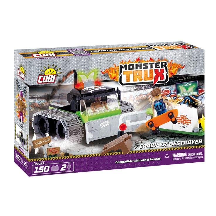 Set Constructie Cobi, Monster Trux, Distrugator Pe Senile