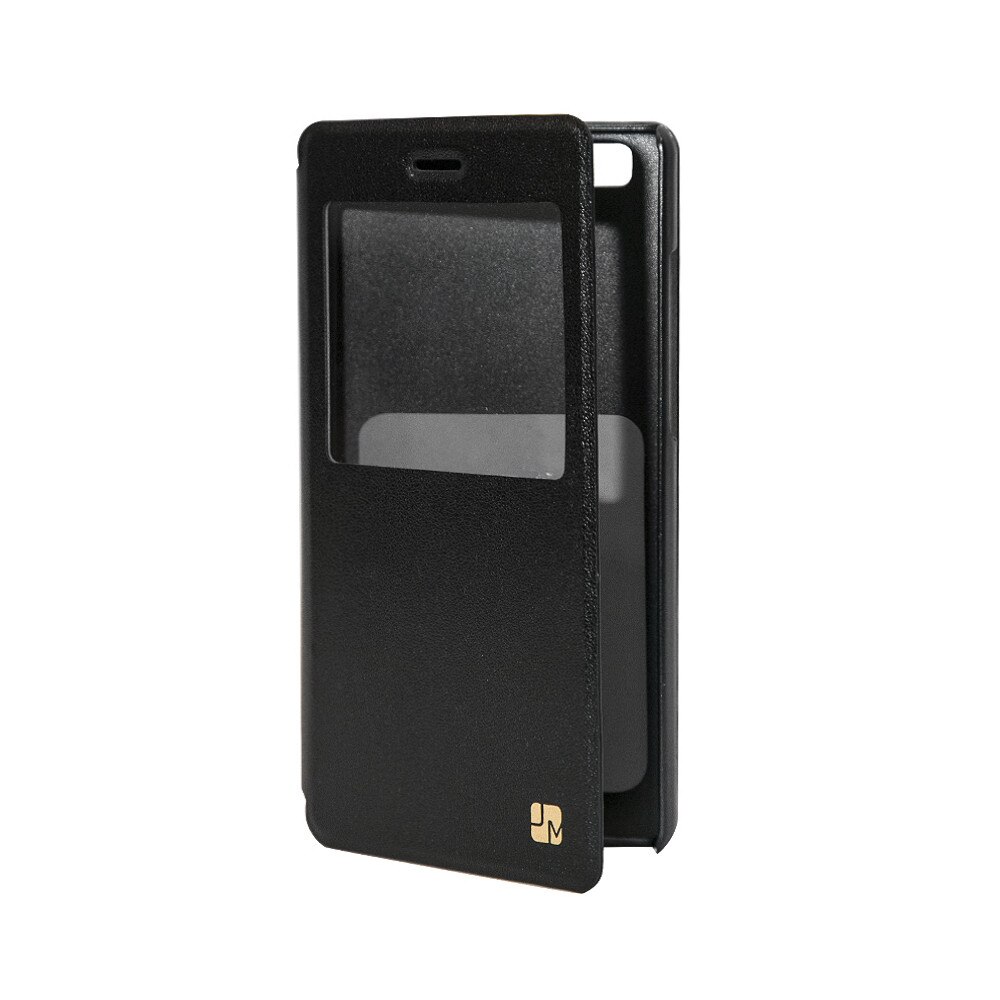 Flip cover Just Must Origin pentru Huawei Ascend P8 Lite, Black