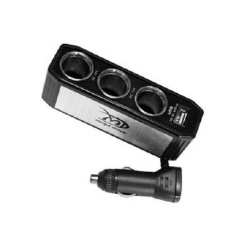 Triplu stecher cu USB - Mega Drive Triplu stecher cu USB - Mega Drive