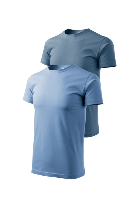 Set 2 tricouri de barbati, Malfini, Bassic New, XS - 3XL, Albastru deschis si diverse culori 1, Albastru inchis/Albastru deschis