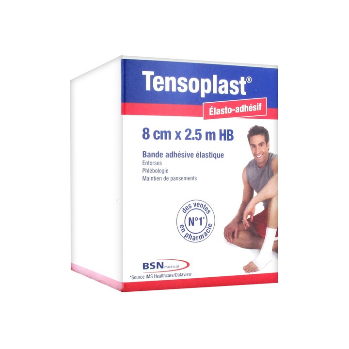 Еластичен бинт Tensoplast Sport BSN 8cm X 2.5m