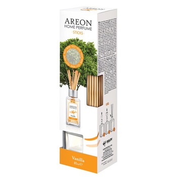 Odorizant Betisoare Areon Home Perfume, 85 ml, Vanilla Odorizant Betisoare Areon Home Perfume, 85 ml, Vanilla