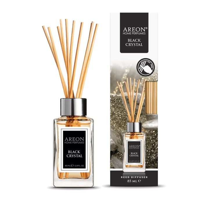 Ароматизиращи пръчици Areon Home Perfume, 85 мл, Black Crystal