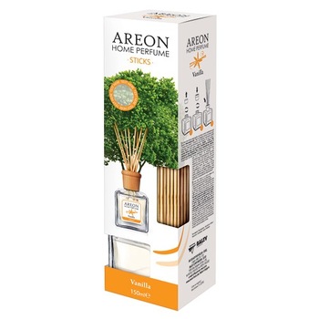 Odorizant Betisoare Areon Home Perfume, 150 ml, Vanilla Odorizant Betisoare Areon Home Perfume, 150 ml, Vanilla